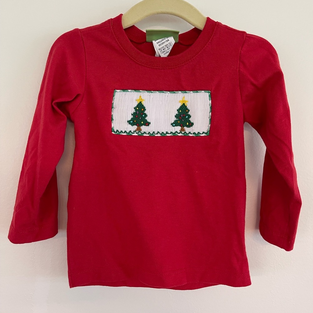 Classic Whimsy Christmas Tree long sleeve shirt